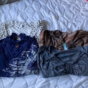 Lot of 4 Maternity tops